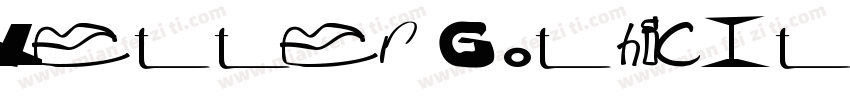 Letter Gothic Italic字体转换